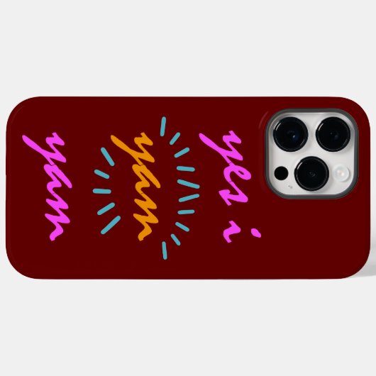 Ja, dat ben ik Case-Mate iPhone case (Achterkant (horizontaal))