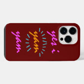 ja dat ben ik  iPhone hoesje (Achterkant horizontaal)