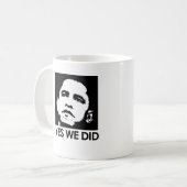 "Ja, dat deden we." Koffiemok (Voorkant links)