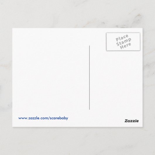 JA, DAT DEED HIJ! Dank u President Obama! Briefkaart (Achterkant)