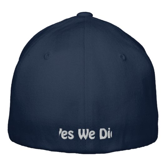 Ja, dat hebben we gedaan geborduurde pet (Achterkant)