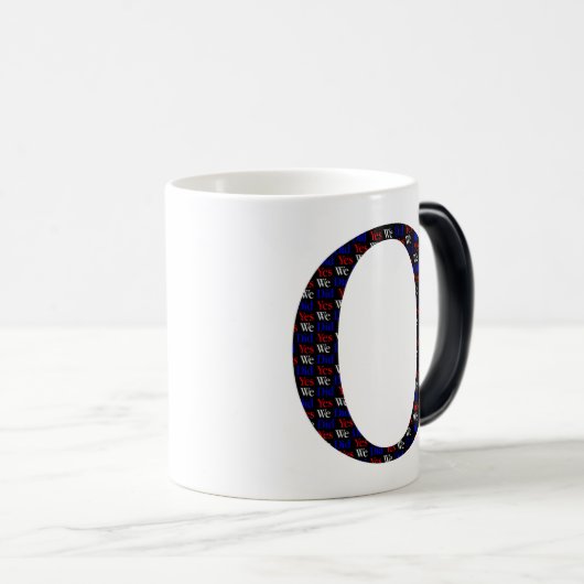 Ja, dat hebben we gedaan magische mok (Voorkant rechts)