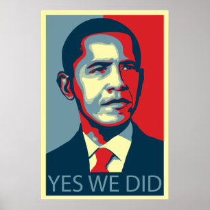 Ja, dat hebben we gedaan poster