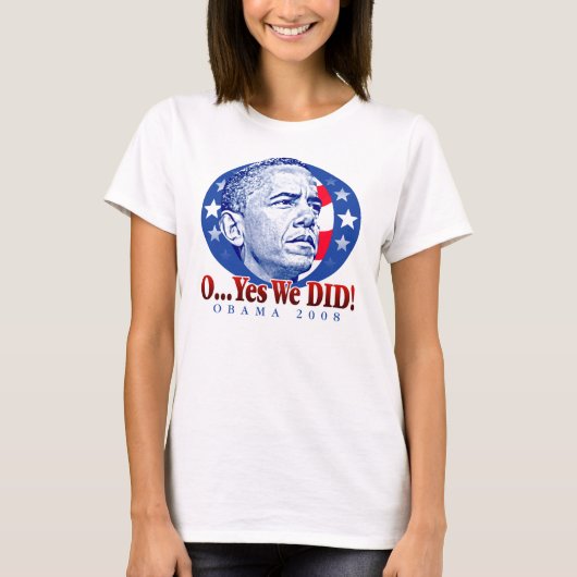 Ja, dat hebben we gedaan. T-shirt (Voorkant)