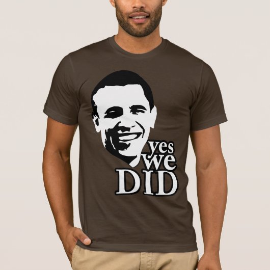 Ja, dat hebben we gedaan. t-shirt (Voorkant)