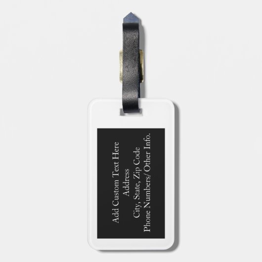 Ja, dat hebben we weer gedaan. bagagelabel (Achterkant verticaal)