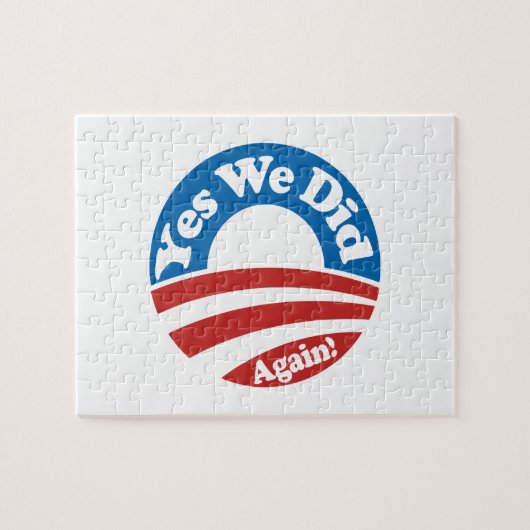 Ja, dat hebben we weer gedaan. legpuzzel (Horizontaal)