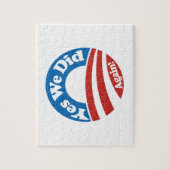 Ja, dat hebben we weer gedaan. legpuzzel (Verticaal)