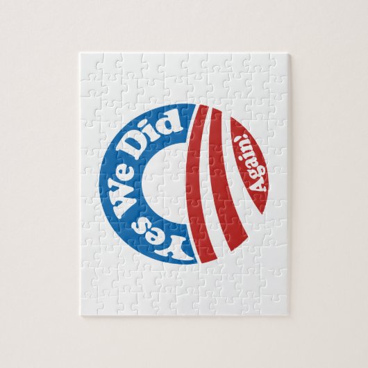 Ja, dat hebben we weer gedaan. legpuzzel (Verticaal)