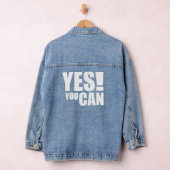 JA DAT KAN – Motivatie positief offerte ontwerp Denim Jacket (Hangar)