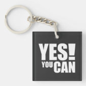 JA DAT KAN – Motivatie positief offerte ontwerp Sleutelhanger (voorkant)