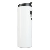 JA DAT KAN – Motivatie positief offerte ontwerp Thermosbeker (Gedraaid links)