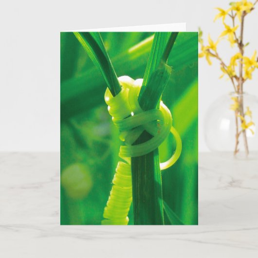 Ja, dat kan! Rosie de Riveter Tendril Vine Kaart (Gele Bloem)