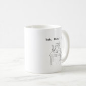Ja, dat klopt, kattenattitude koffiemok (Voorkant rechts)