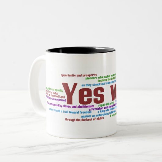 Ja, dat kunnen we - Mok (Voorkant links)