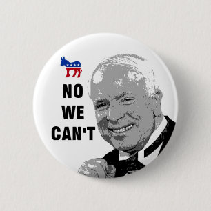Ja dat kunnen we - Nee, we kunnen niet tegen McCai Ronde Button 5,7 Cm