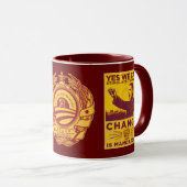 Ja, dat kunnen we. Obama Spoof Mok (Voorkant rechts)