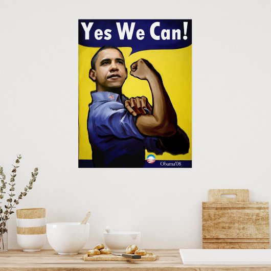 Ja, dat kunnen we. Poster (Keuken)