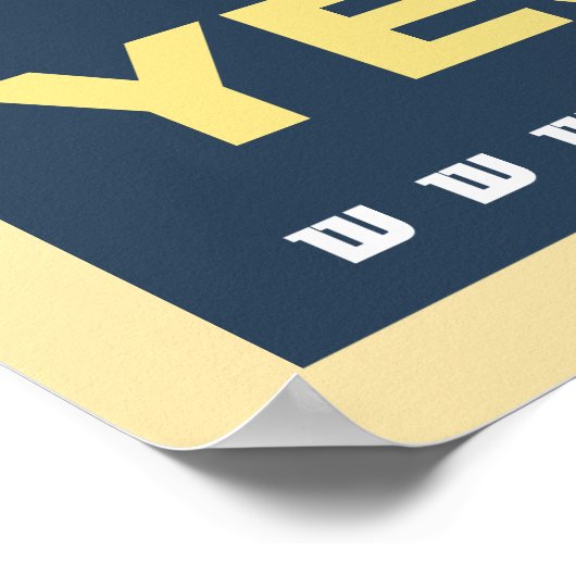 Ja, dat kunnen we - Reuzend Poster (Hoek)