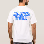 Ja, dat kunnen we, TikTok verbieden T-shirt (Achterkant)