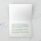 Ja, de Kerstkaart van Virginia Feestdagen Kaart (Binnen)