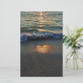 Ja, de Ocean Knows Briefpapier (Staand voorkant)