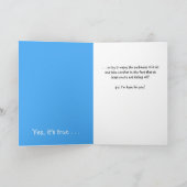 Ja, de wereld zuigt aanmoediging Kaart (Binnen)