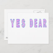 JA DEAR BRIEFKAART (Voorkant / Achterkant)