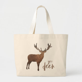 Ja Deer Canvas tas