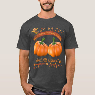 Ja, deze pompoenen zijn biologisch t-shirt