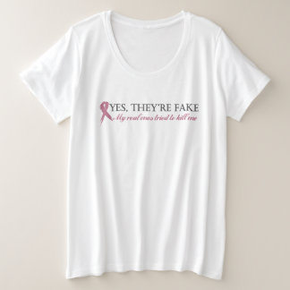 Ja, die zijn nep. Mijn echte exemplaren probeerden Grote Maat T-shirt