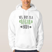 Ja, dit is een Vegan Body Hoodie (Voorkant)