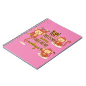 Ja! Dit is mijn circus, dit zijn mijn drie aapjes Notitieboek (Linkerzijde)