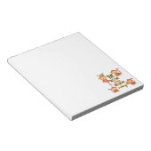 Ja! Dit is mijn circus en dit zijn mijn vier apen Notitieblok (Schuin)