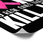 Ja, dit zijn nep borstkanker bewustwording maand P Poster (Hoek)