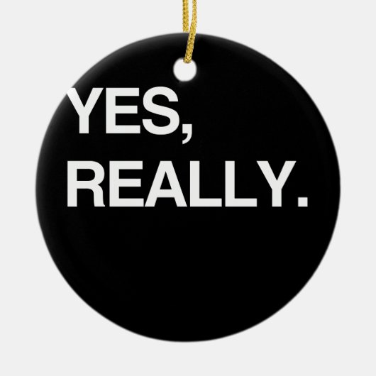 JA, ECHT KERAMISCH ORNAMENT (Voorkant)