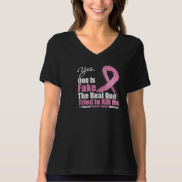 Ja Een is Fake Breast Cancer T-shirt