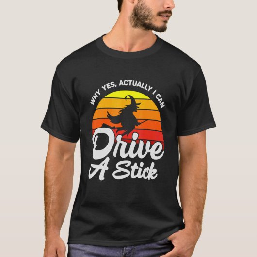 Ja Eigenlijk Kan Ik Een Stuurprogramma Halloween R T-shirt (Voorkant)