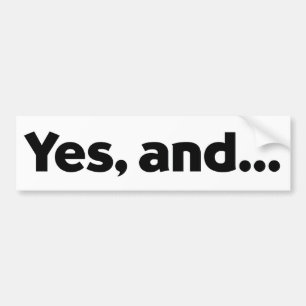Ja, en... BUMPERSTICKER VERBETEREN