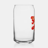 Ja en Improv Comedy Club Comedian Blikvorm Glas (Rechts)