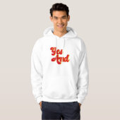 Ja en Improv Comedy Club Comedian Hoodie (Voorkant volledig)
