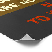 Ja en Nee - (Canvas Option) 12X12-Poster Poster (Hoek)