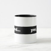 "Ja, en..." Thespian's Improv Mok (Midden)