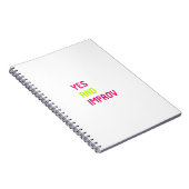 Ja en verbeterende Comedy Improv Quote Notitieboek (Rechterzijde)