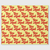 Ja en verbetert Comedy Cadeaupapier (Vlak)