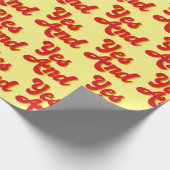 Ja en verbetert Comedy Cadeaupapier (Hoek)