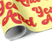 Ja en verbetert Comedy Cadeaupapier (Rol Hoek)