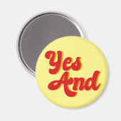 Ja en verbetert Comedy Magneet (Voorkant / Achterkant)