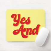 Ja en verbetert Comedy Muismat (Met muis)