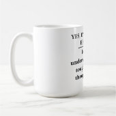 Ja, Engels kan raar zijn — grammatica politie mok (Links)